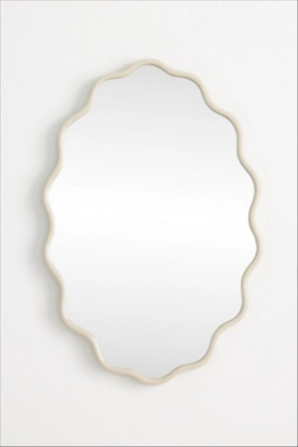 Coquille Oval Wall Mirror