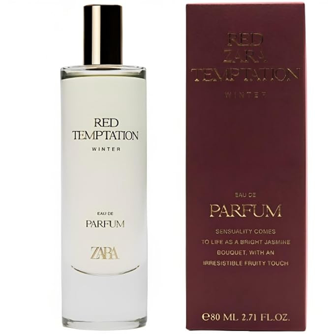 ZARA RED TEMPTATION WINTER Eau De Parfum Perfume 80 ML (2.7 FL. OZ) + Travel 5ML Travel Diffuser. | Amazon (US)