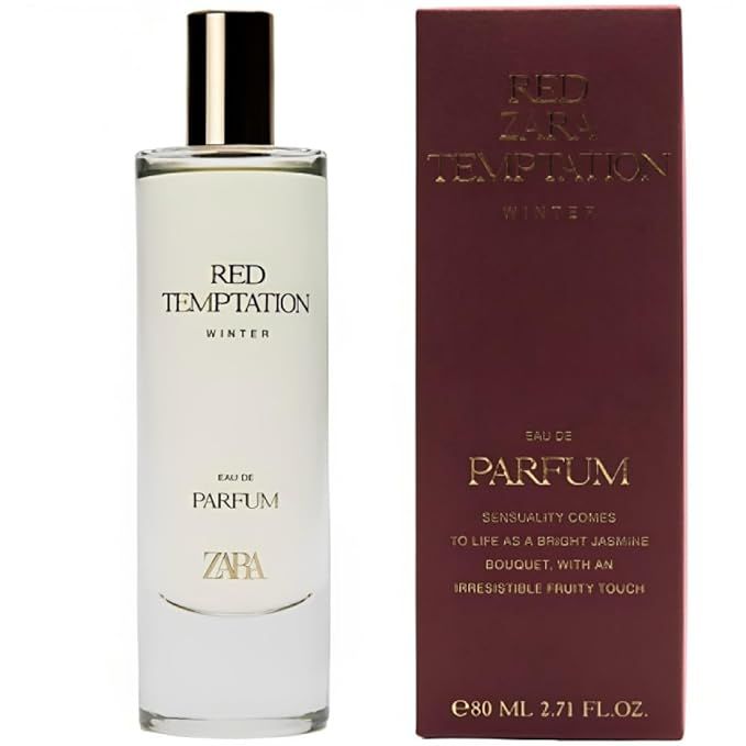 ZARA RED TEMPTATION WINTER Eau De Parfum Perfume 80 ML (2.7 FL. OZ) + Travel 5ML Travel Diffuser. | Amazon (US)