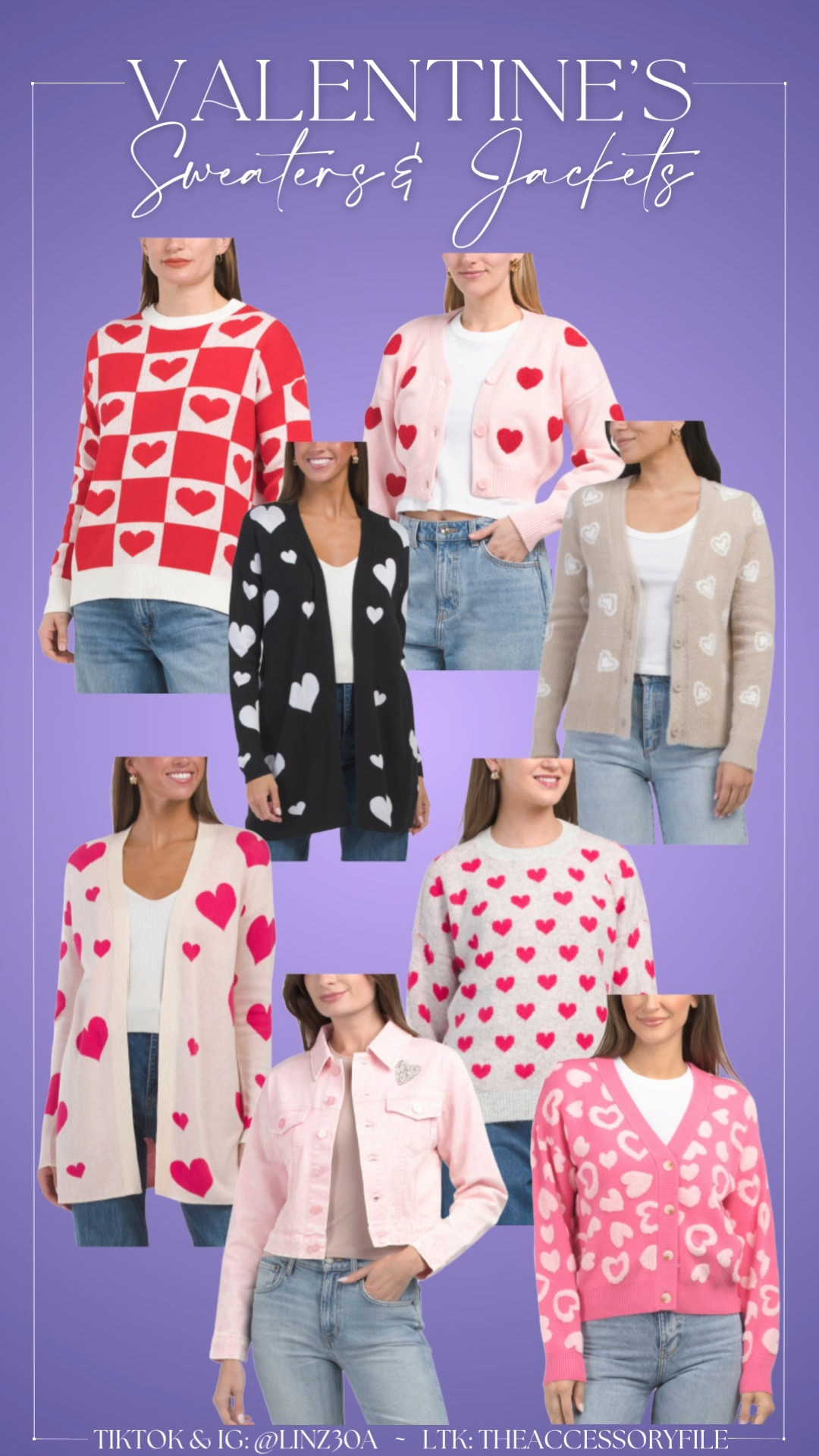 Valentine’s Day sweaters, cardigans, & jackets 

Winter outfit, winter fashion, heart sweater

#LTKSeasonal #LTKWatchNow #LTKStyleTip
