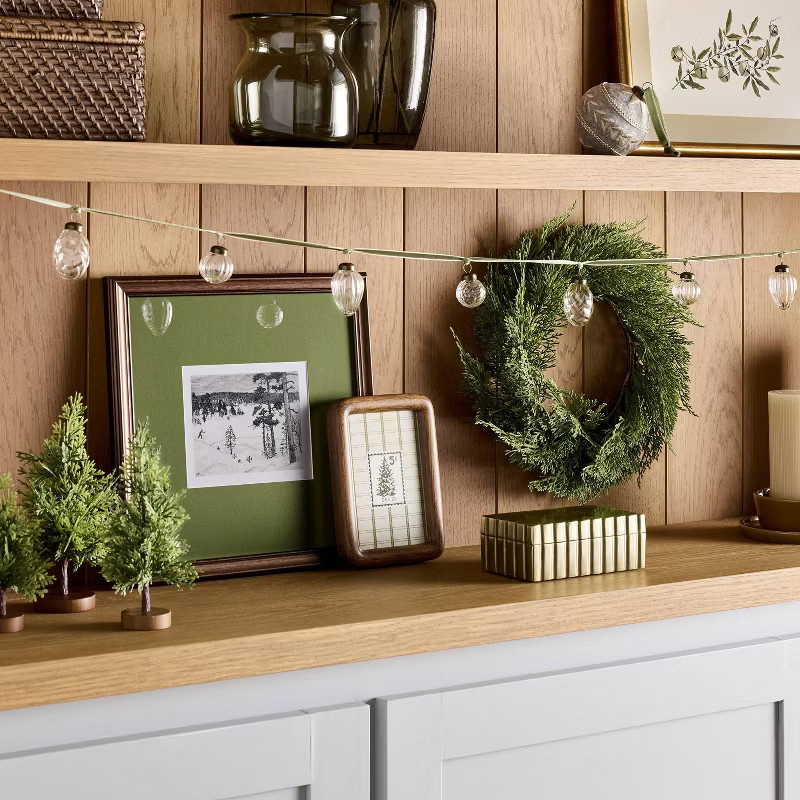 5"x7" Christmas Tree Stamp Framed Wall Art - Hearth & Hand™ with Magnolia | Target