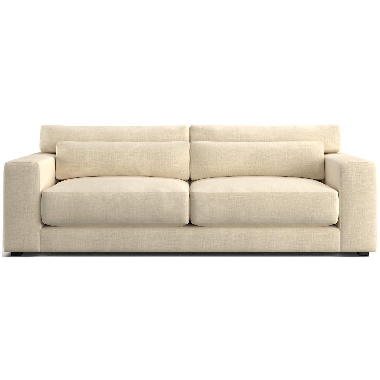 Retreat 94" Sofa + Reviews | Crate & Barrel | Crate & Barrel