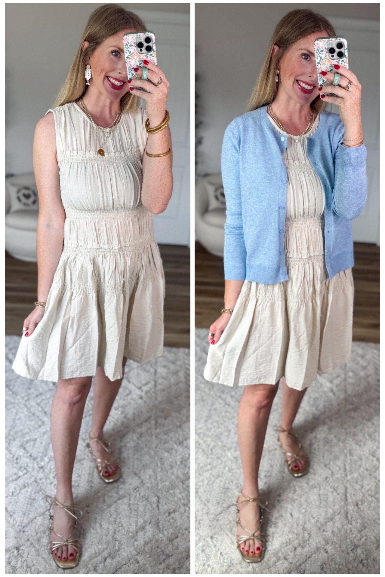 Walmart deals! Smocked dress on sale in the mini and midi lengths!

#LTKootd #LTKSaleAlert