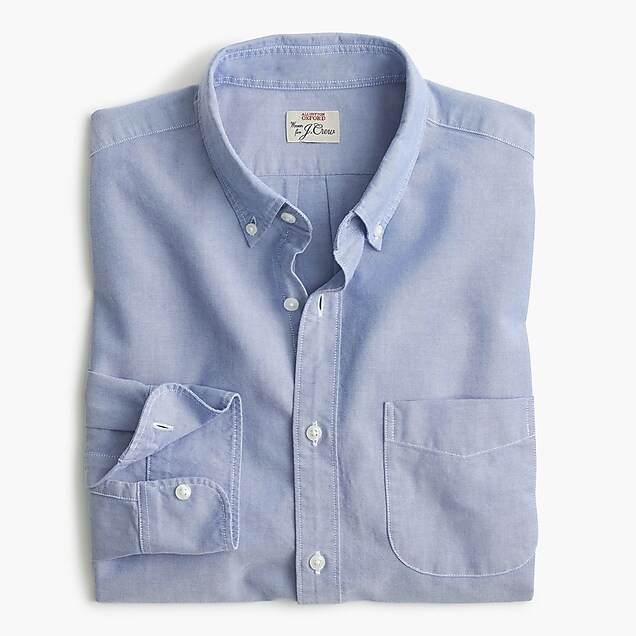 Slim American Pima cotton oxford shirt | J.Crew US