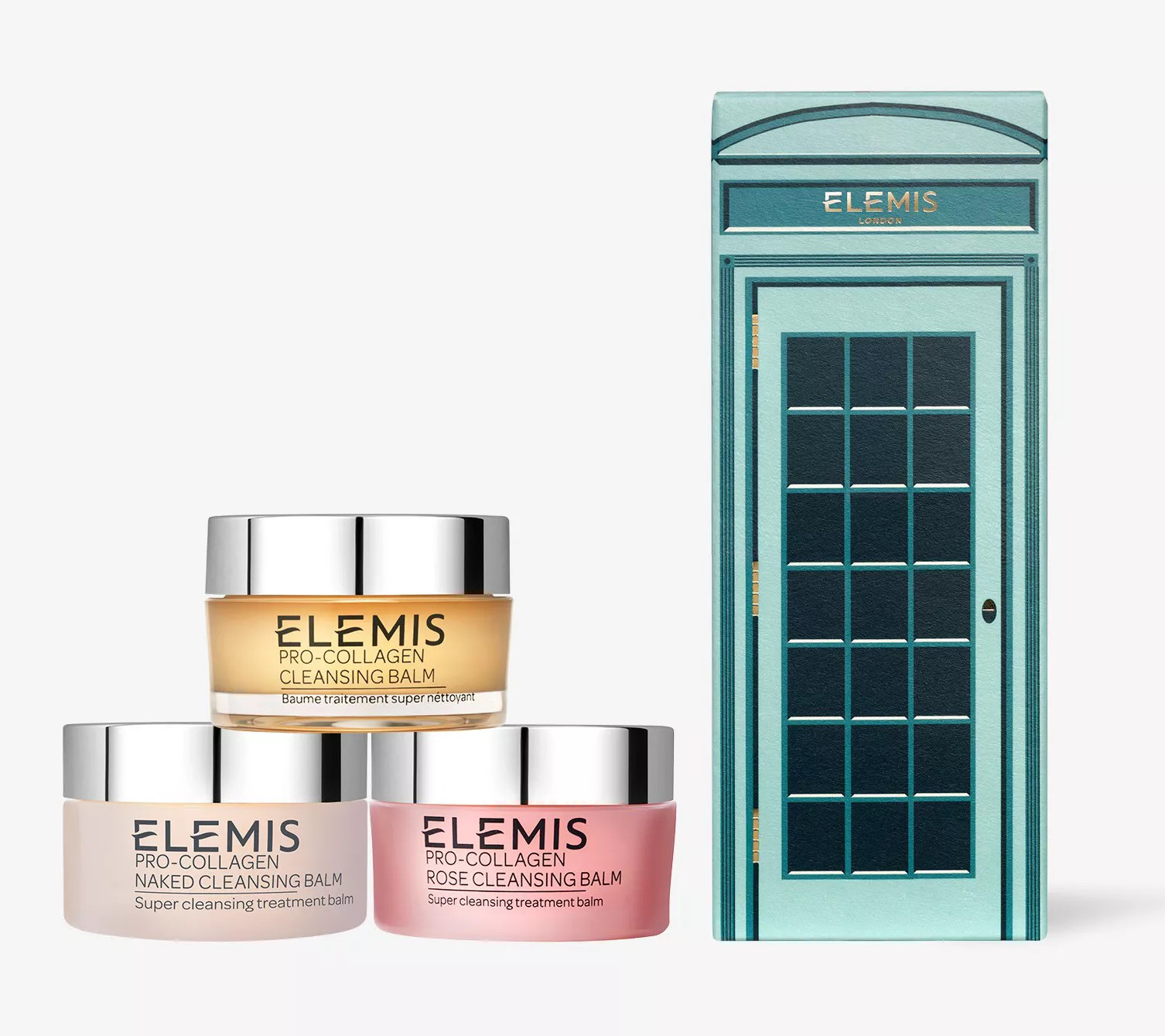 ELEMIS Pro-Collagen Cleansing Balm Try-Me Trio w/ Gift Box - QVC.com | QVC