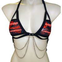 Headbanger | Chain Cage Top, Festival Rave Top With Chains | Etsy (US)