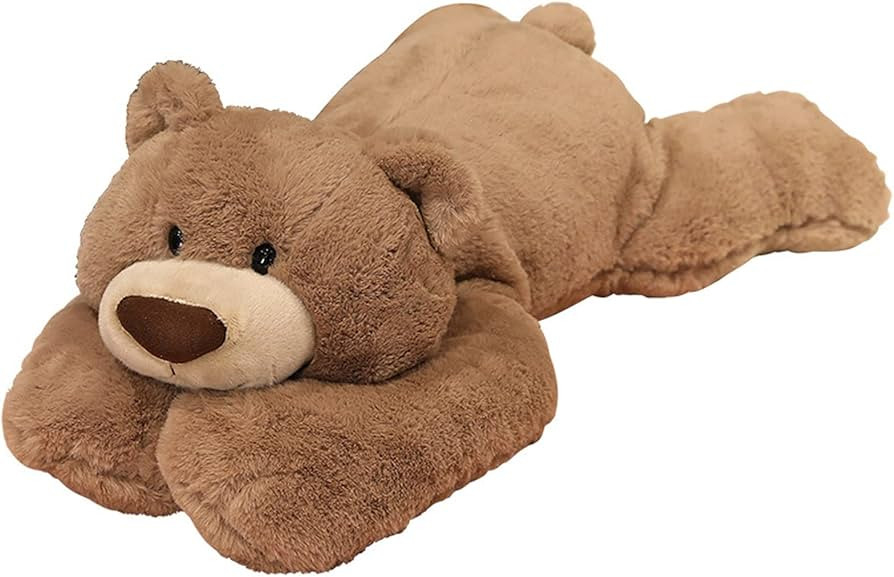Weighted Stuffed Animals, Weighted Bear Stuffed Animal Toy Brown Bear Plush Throw Pillow Gifts fo... | Amazon (US)