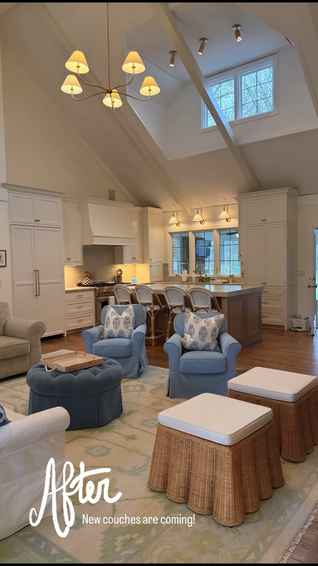  Before and after living room transformation! 

#LTKdayinmylife #LTKSaleAlert #LTKHome