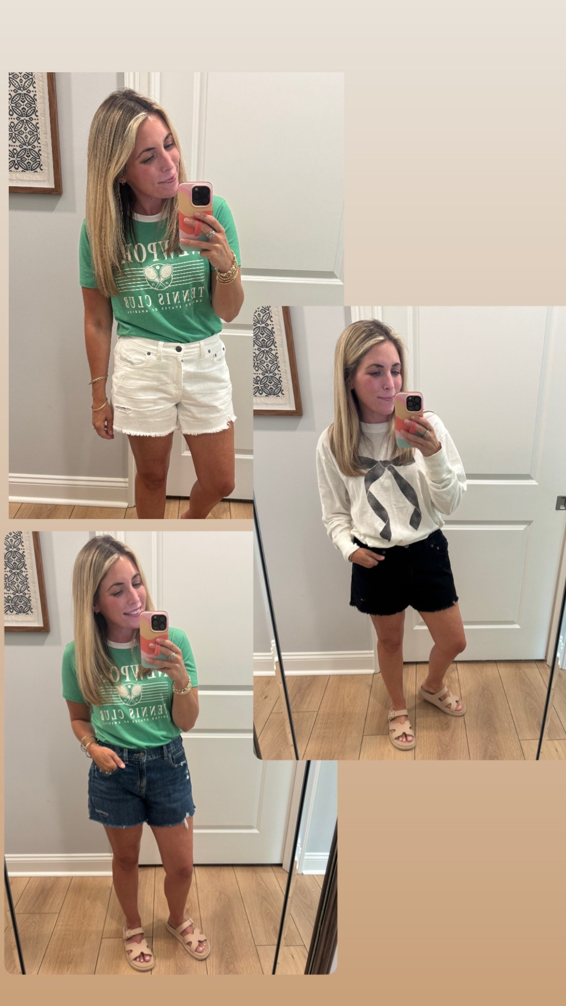 The best mom shorts for summer! 3 inches long, hit perfect in the waist, super soft and comfortable and so flattering! 😍

#LTKFindsUnder50 #LTKSeasonal #LTKSaleAlert