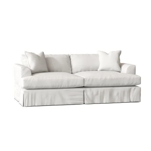Lucia 92.5'' Slipcovered Sofa | Wayfair North America