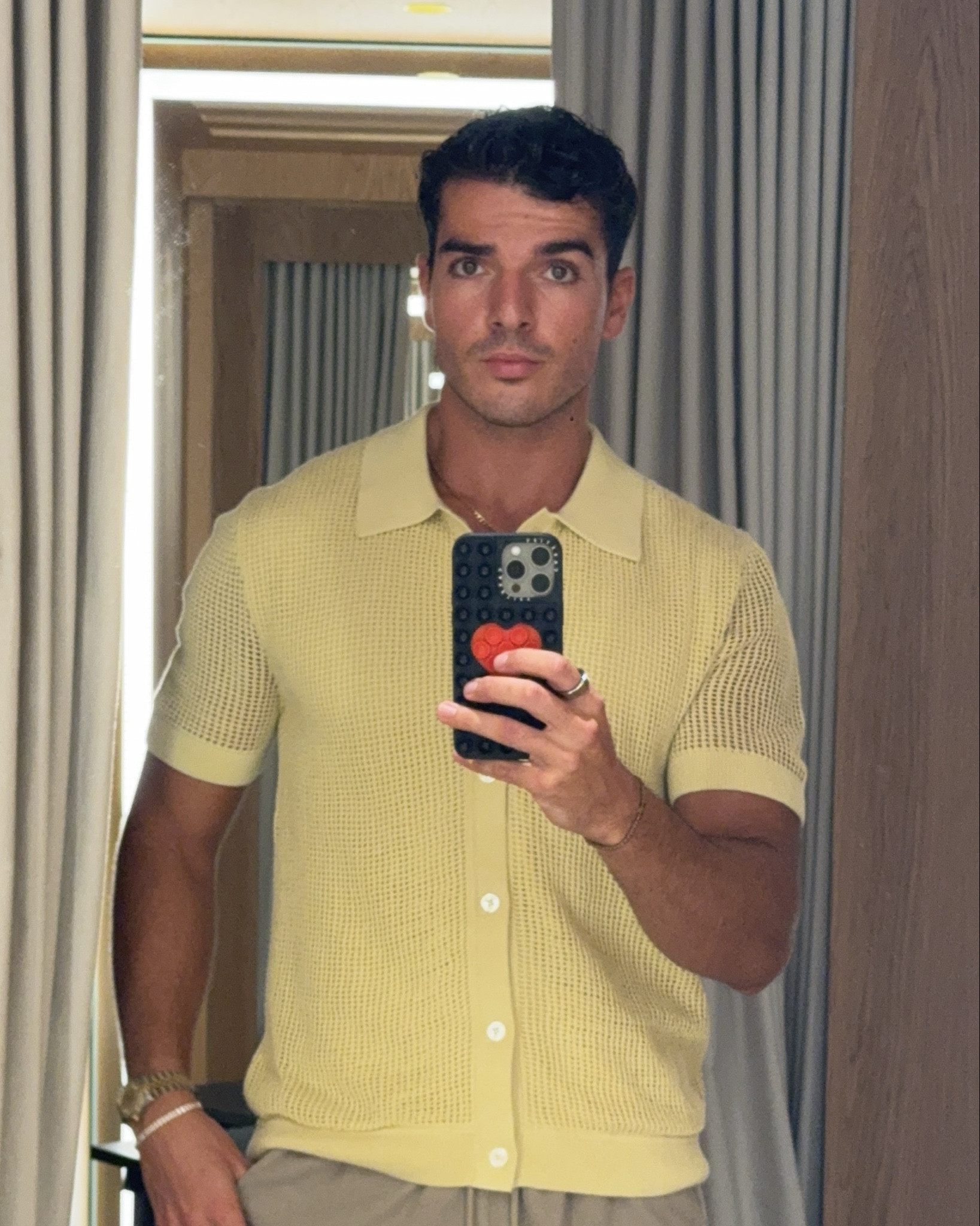 Fresh hues 🌿✨. Green knit button-up from Venroy with the perfect fit, topped off with a classic Rolex Datejust and a tennis bracelet . ⏳💎 





#VintageRolex #Venroy #TennisBracelet #TimelessStyle
#VenroyKnit #VenroyShirt #VintageRolex #RolexDatejust #MensStyle #LTKmenswear #LTKunder100 #LTKaccessories #EffortlessStyle #LuxuryDetails

#FashionMonth #LTKstyletip