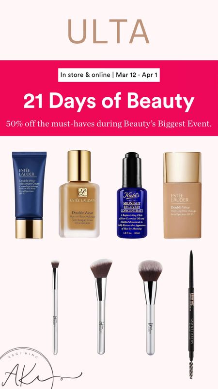 21 days of Beauty at Ulta 

#ulta #beautysale #makeup 

#LTKFind #LTKbeauty #LTKSeasonal
