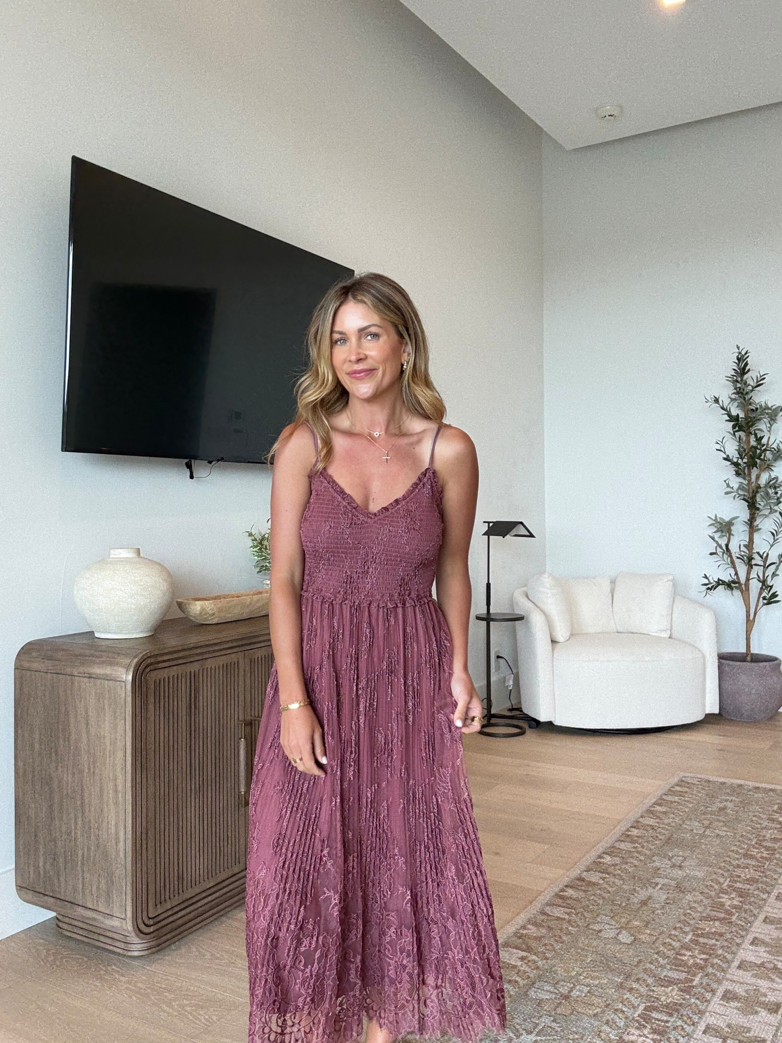 Aritzia summer sale! Up to 50% off everything! 

Wilfred Tuberose Dress
Chiffon tiered V-neck midi dress is so beautiful! Would be great for an outdoor wedding or dress it down with a jean jacket and sneakers. I’m wearing size small in color opera rose. 

This is a tiered fit-and-flare midi dress with a smocked bodice and adjustable straps. It’s made with Fête Chiffon lightweight, semi-sheer fabric with an ethereal drape. This version is made from 100% recycled polyester.

#LTKPetite #LTKSaleAlert #LTKStyleTip