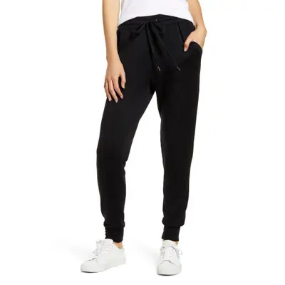 Splendid Jogger Pants in Black at Nordstrom, Size X-Small | Nordstrom