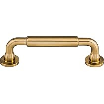 Top Knobs Lily 3 3/4" Center to Center Bar Pull Honey Bronze | Amazon (US)