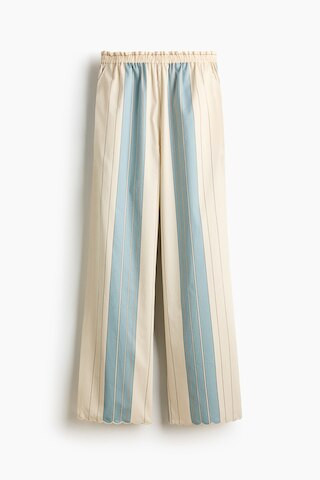 H & M - Loose-Fit Poplin Pants - Blue | H&M (US + CA)