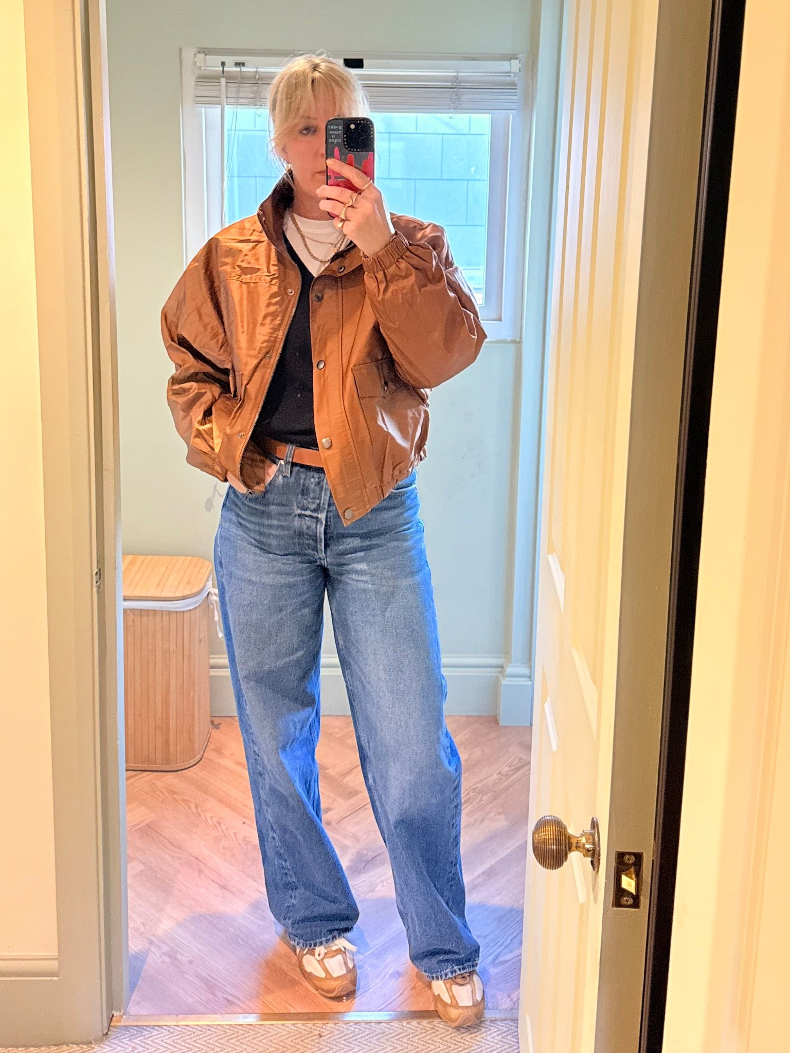 Albaray jacket, Citizens of Humanity jeans. 

#LTKover50style #LTKuk #LTKspring