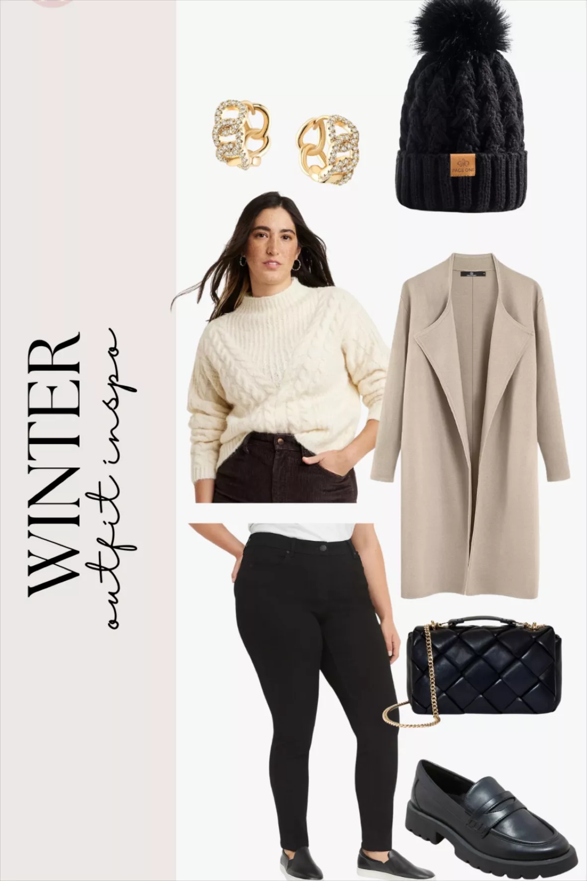 PAGE ONE Womens Winter Ribbed … curated on LTK