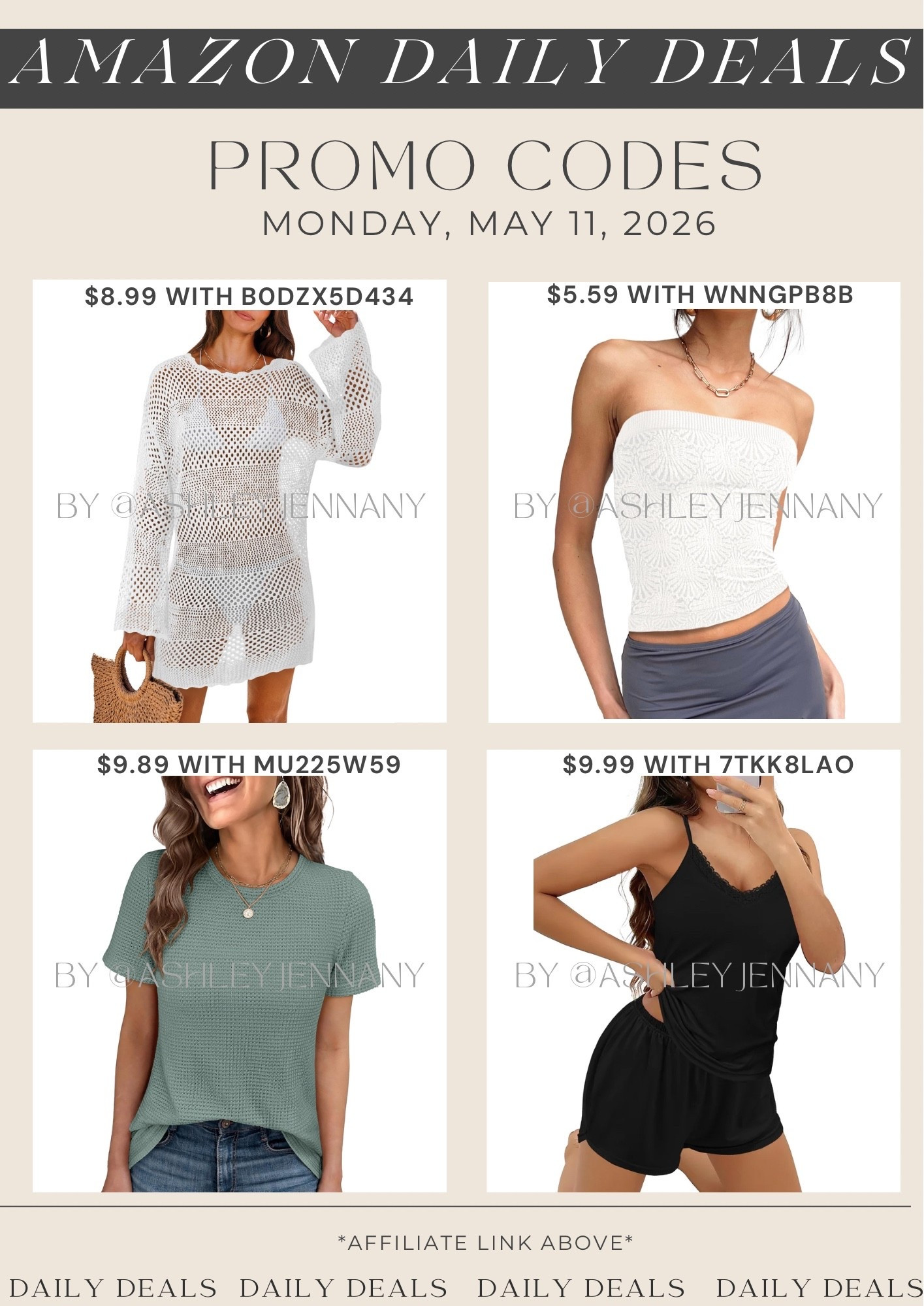 Amazon deals

#LTKSaleAlert #LTKMidsize #LTKootd