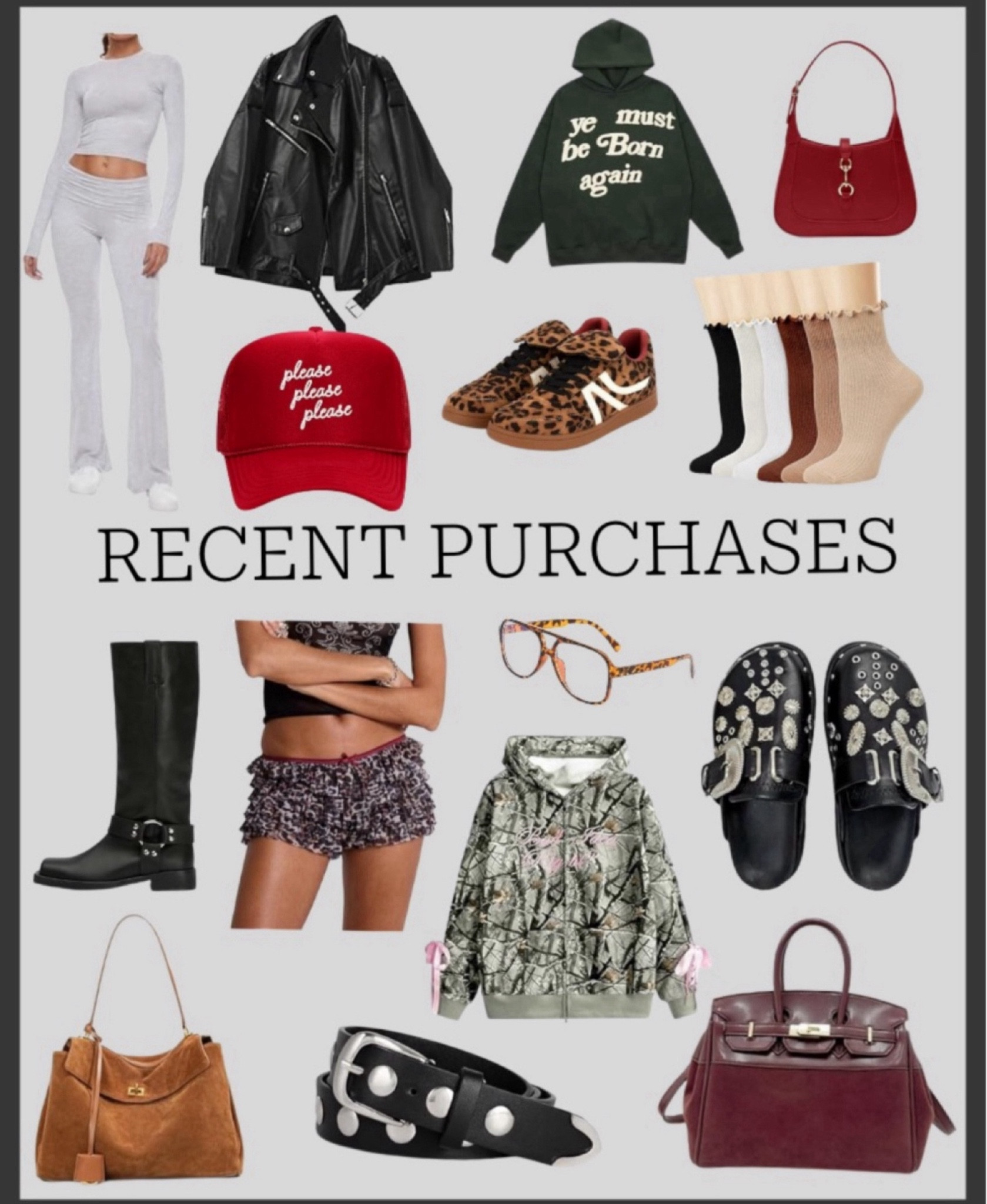 My Amazon recent purchases 