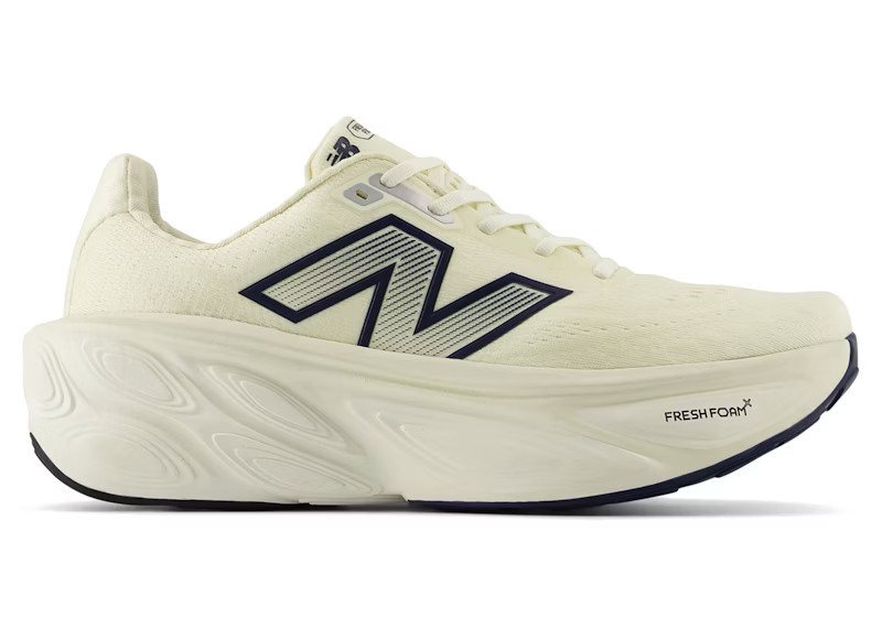 Men's New Balance Fresh Foam X More v5 Sneakers in Angora/Sea Salt/Hot Mango | StockX
