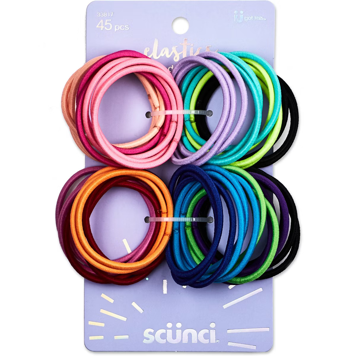 scunci No Damage Elastic Hair Ties - 45pk | Target
