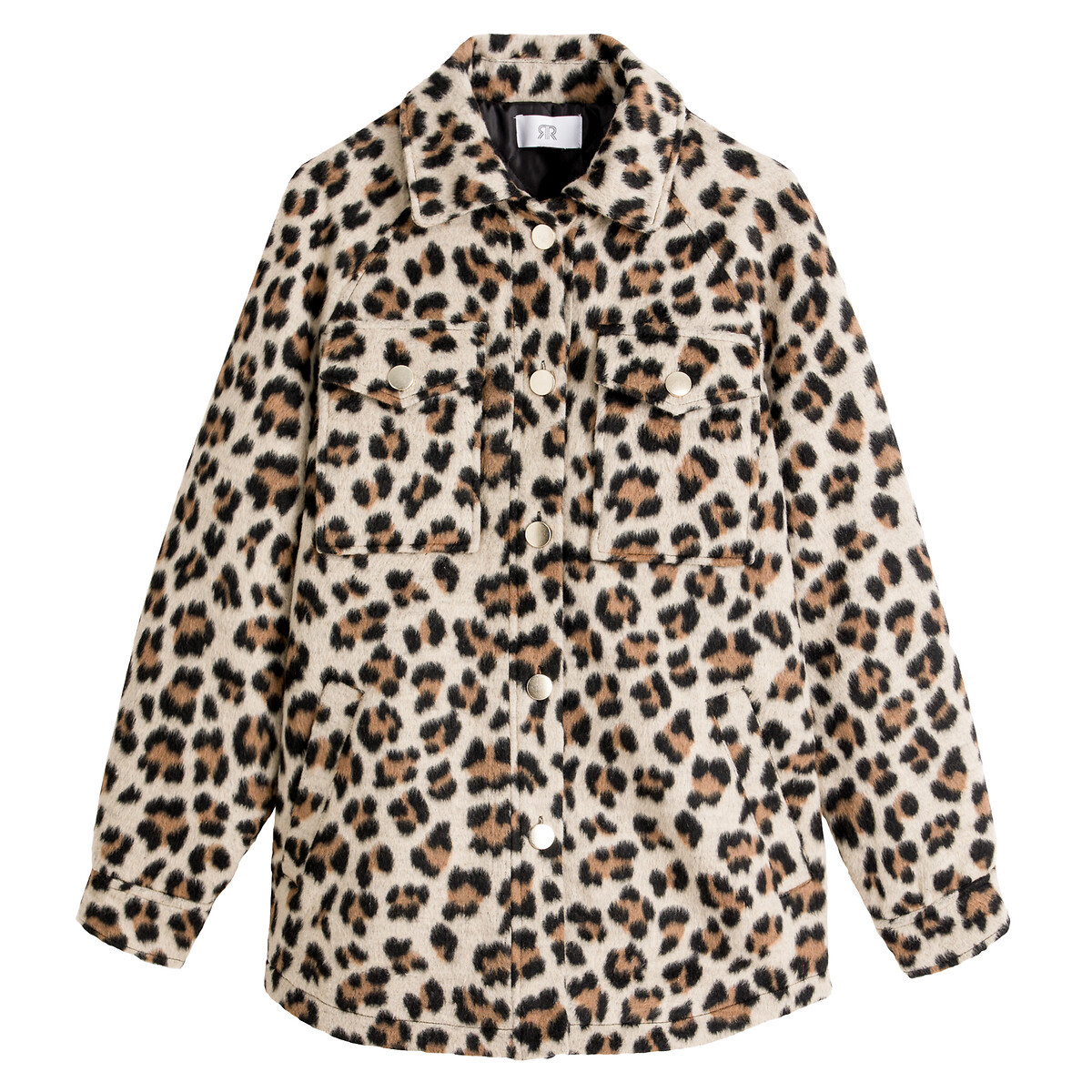 Surchemise courte imprimé animalier | La Redoute (FR)