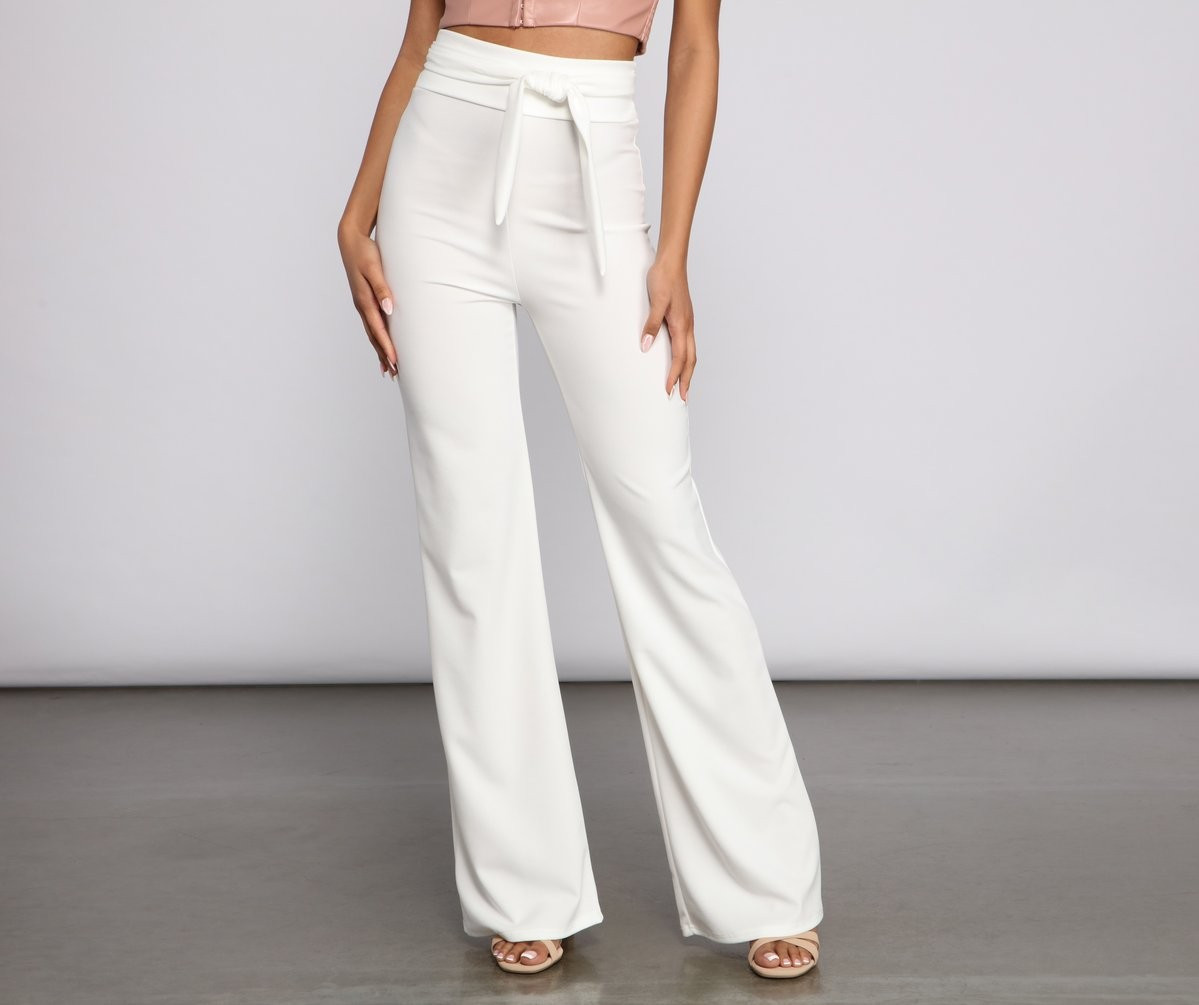 Sealed With Style Tie-Waist Pants | Windsor Stores