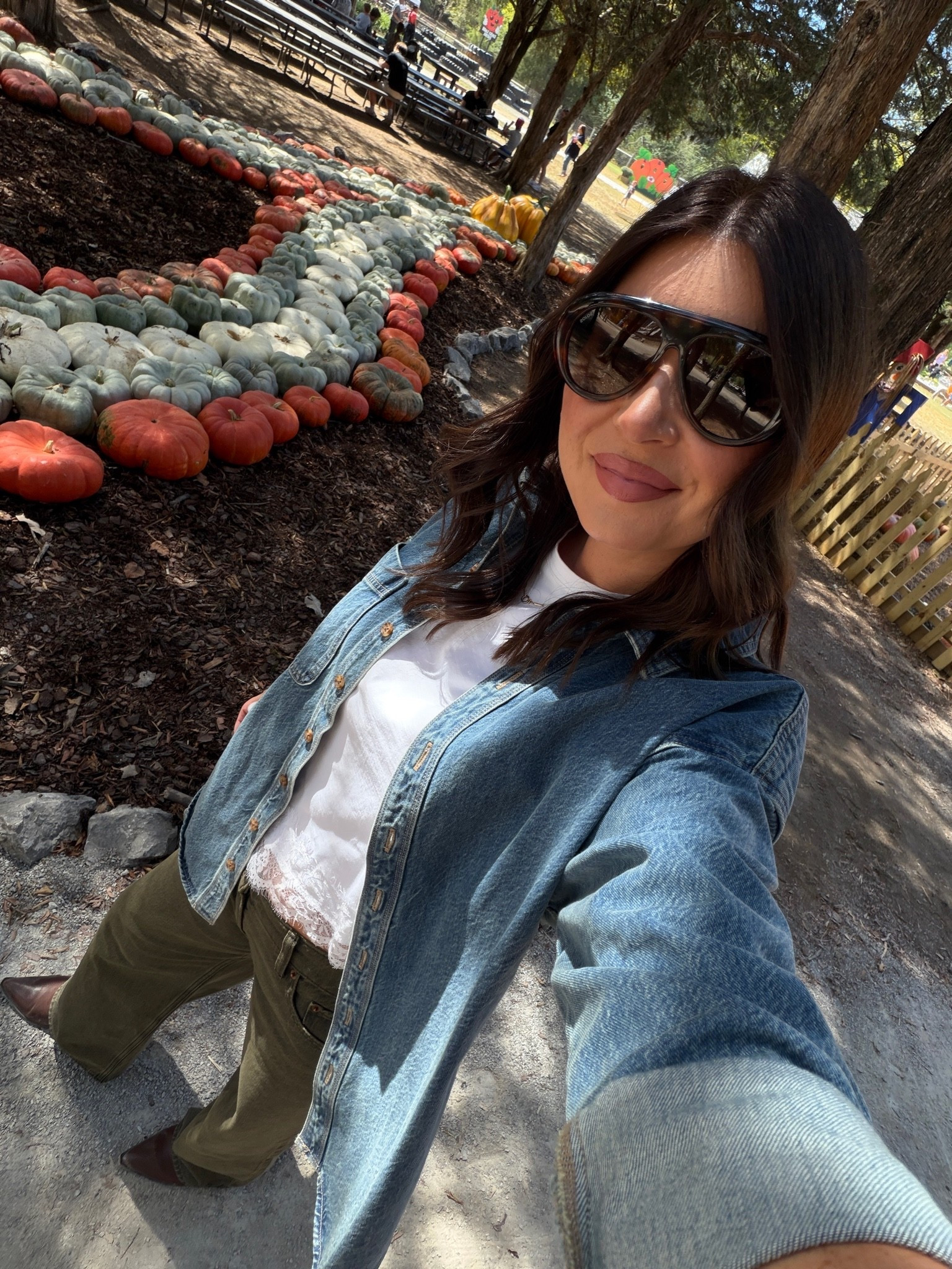 pumpkin patch’n with the fam 

size 28R jeans, small tee, & medium denim shirt

#LTKootd #LTKdayinmylife #LTKmomlife
