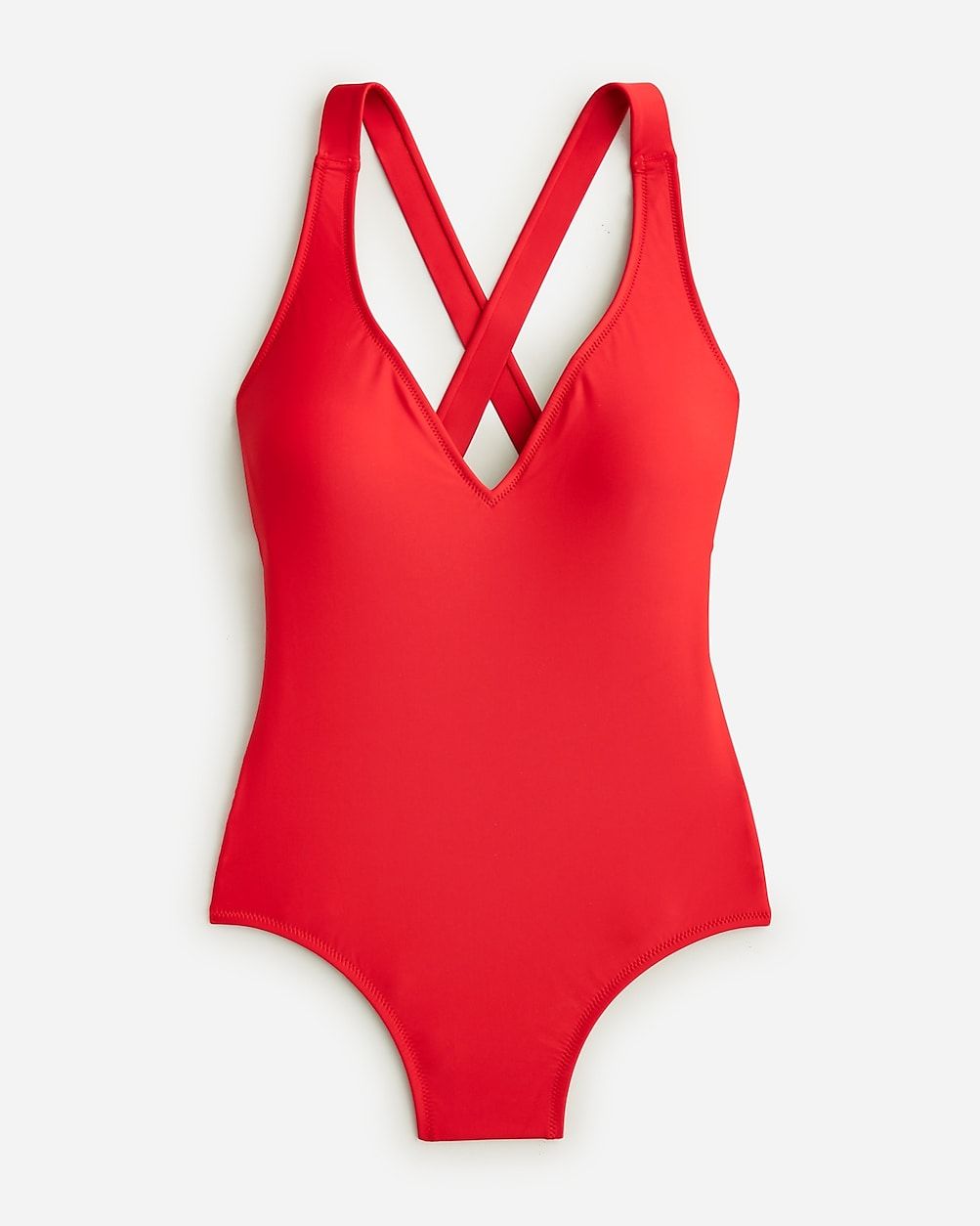 High-support cross-back one-piece | J.Crew US