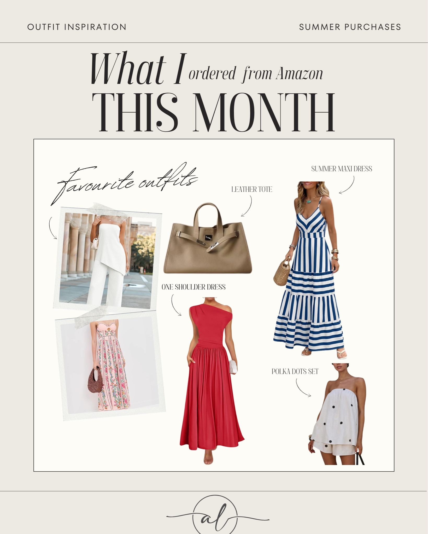 What I ordered from Amazon this month - summer purchases

#LTKU #LTKSeasonal #LTKootd