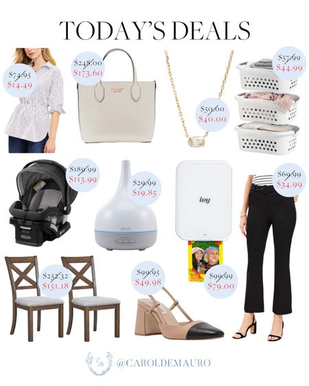 Check out today’s deals! A chic long sleeve top, a white handbag, laundry bins, baby carrier, dining chairs, and more!
#springfashion #springcleaning #homeessentials #shoeinspo

#LTKShoeCrush #LTKSeasonal #LTKStyleTip