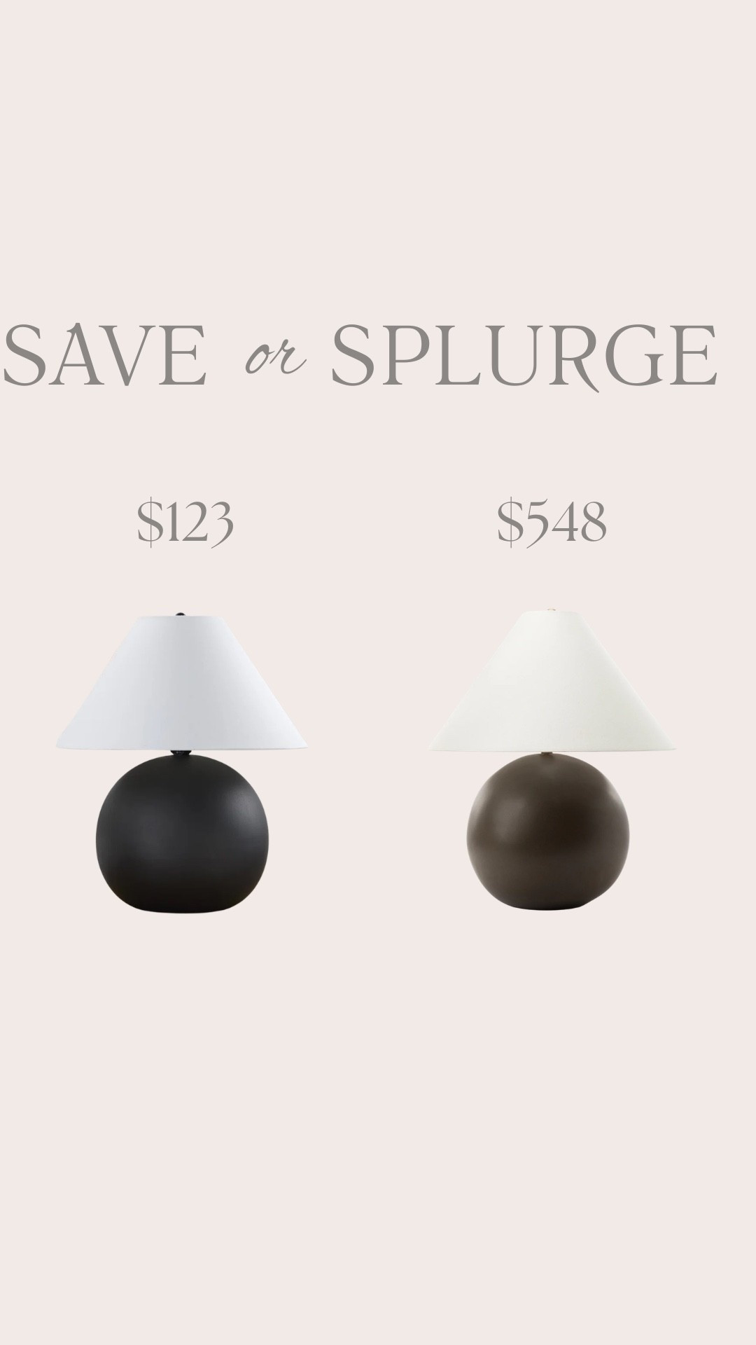 Save vs splurge

#LTKHome