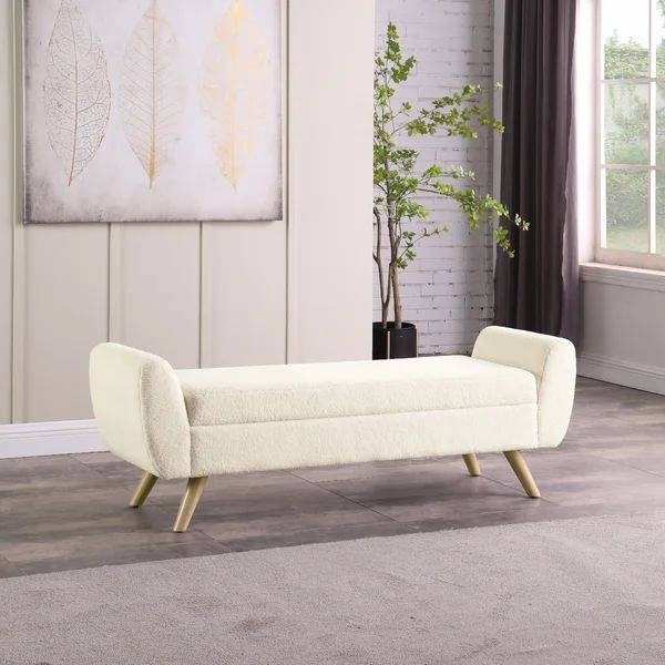 Amsi Upholstered Storage Bench | Wayfair North America