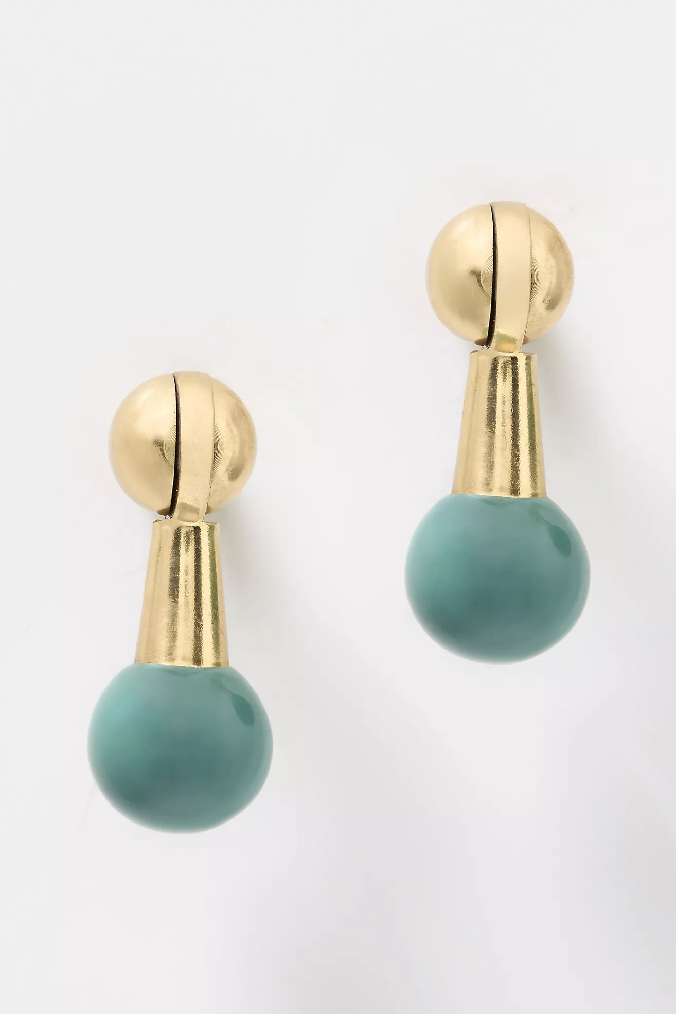 Atina Brass Dangle Knob, Set of 2 | Anthropologie (US)