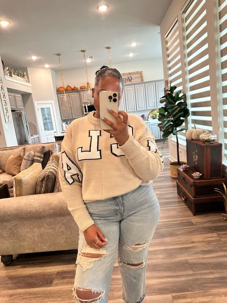 Sweater -  size medium 
Jeans-  tts 

High waisted jeans 
Fall outfits 
Sweater style outfit 
Fall style outfit 
Neutral style outfit 
#LTKFind 

Follow my shop @styledbylynnai on the @shop.LTK app to shop this post and get my exclusive app-only content!

#liketkit 
@shop.ltk
https://liketk.it/4hYFS

Follow my shop @styledbylynnai on the @shop.LTK app to shop this post and get my exclusive app-only content!

#liketkit 
@shop.ltk
https://liketk.it/4i3hA

Follow my shop @styledbylynnai on the @shop.LTK app to shop this post and get my exclusive app-only content!

#liketkit 
@shop.ltk
https://liketk.it/4ieMz

Follow my shop @styledbylynnai on the @shop.LTK app to shop this post and get my exclusive app-only content!

#liketkit #LTKworkwear #LTKstyletip
@shop.ltk
https://liketk.it/4jmUr