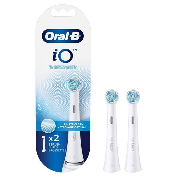 Oral-B iO Ultimate Clean Replacements Brush Heads - White - 2ct | Target