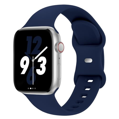 Sport Band Compatible with Apple Watch 38mm 40mm 41mm 42mm 44mm 45mm 46mm 49mm, Replacement Soft ... | Amazon (US)