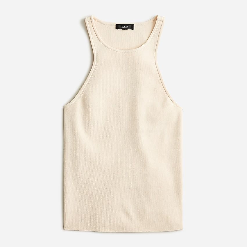 Supersculpt racerback sweater-tank | J.Crew US