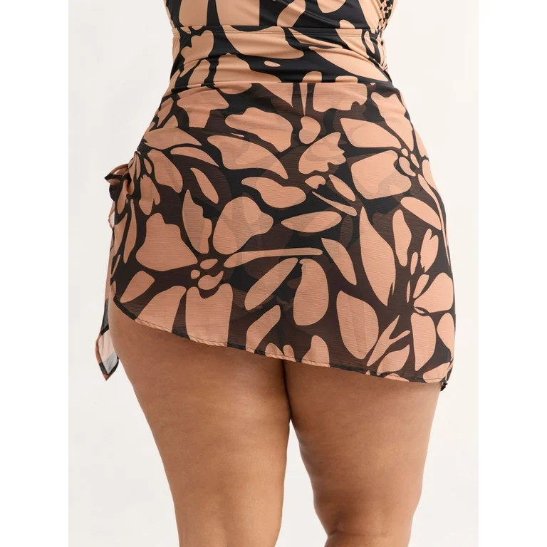 Sofia by Sofia Vergara Women's and Women's Plus Size Sarong, Sizes S/M-1X/2X | Walmart (US)