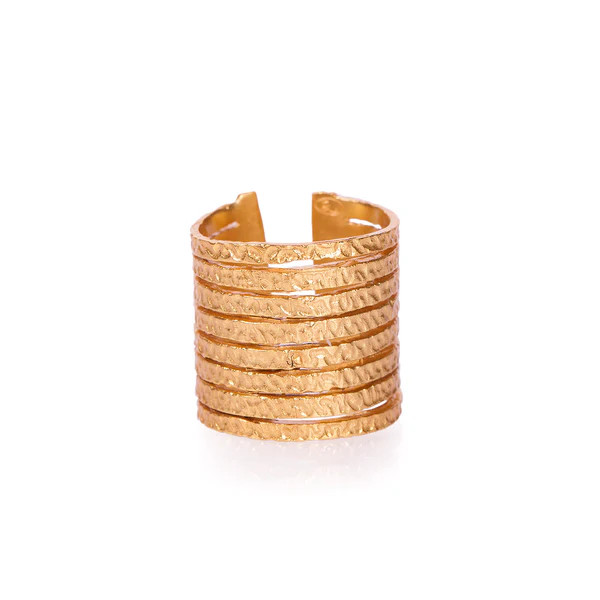 Deco Wire Stackable Ring | Christina Greene 