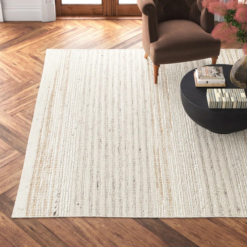 Elisha Wool Striped Rug | Wayfair North America