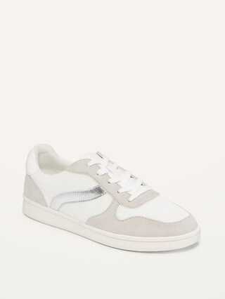 Soft-Brushed Faux-Suede Sneakers For Women | Old Navy (US)