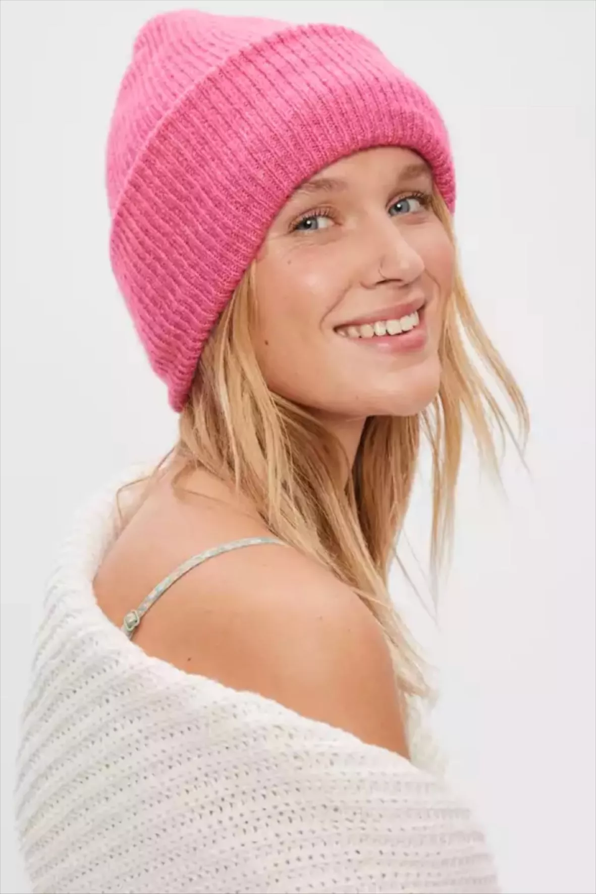 Ribbed beanie curated on LTK