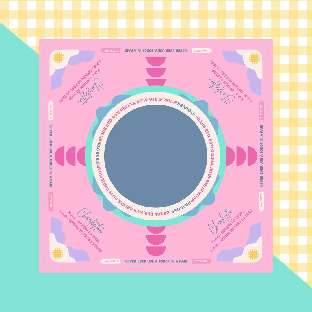 PRE-ORDER Mahjong Mat ships July 31st, 2024 - Etsy | Etsy (US)