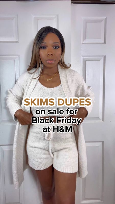 H&M brought back my favorite loungewear pieces just in time for Black Friday (they’re having a 30% off sale online and in-stores🙌🏾😩)

These are really great dupes for the SKIMS cozy collection, they keep me so warm and cozy! 🤎

#LTKCyberweek #LTKHoliday #LTKSeasonal