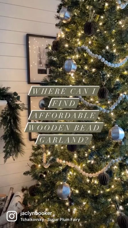Favorite affordable wood bead garland! Holiday decor, Christmas tree, neutral home finds

#LTKHoliday #LTKhome #LTKSeasonal