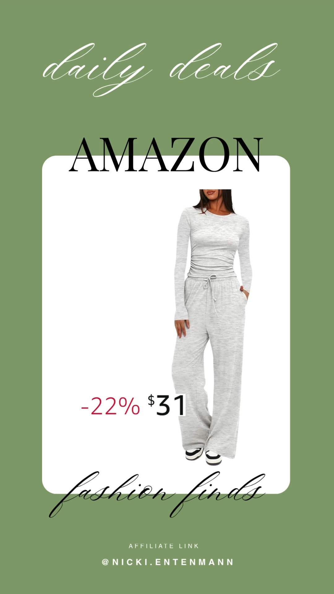 These womens 2 piece outfits lounge sets bring cheerful comfort and effortless style to everyday wear with cozy flair. #TwoPieceSet #LoungeWear #WomenFashion #WardrobeEssentials #DailyOutfits #LifestyleLooks #CozyStyle #ModernTrends #FashionBasics #StyleFavorites 👗🛋️✨
 

 #LTKdayinmylife #LTKootd #LTKHome