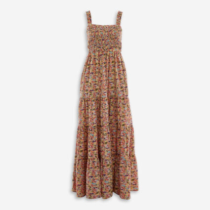 Multicolour Floral Maxi Dress | TK Maxx