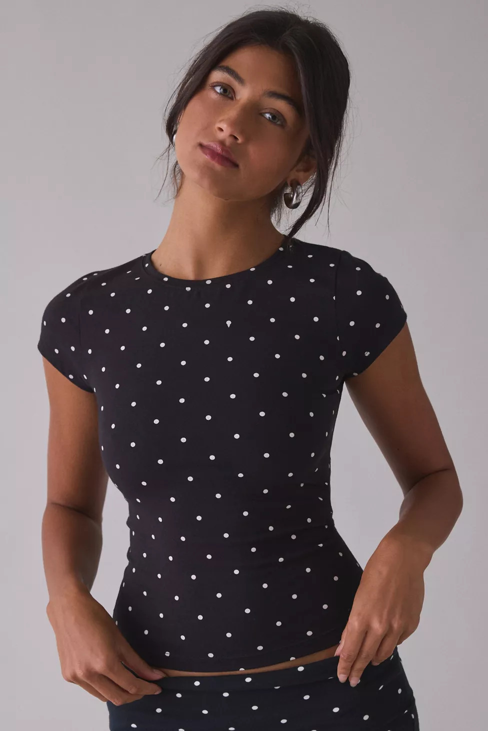 Out From Under Bec Short Sleeve Baby Tee | Urban Outfitters (US and RoW)